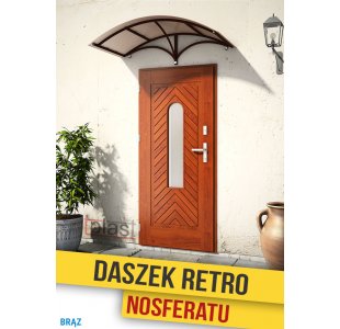 Daszek nad drzwi retro Nosferatu 180x90cm