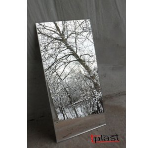 Lustro srebrne wymiarach: 2050x3050 mm gr. 3 mm